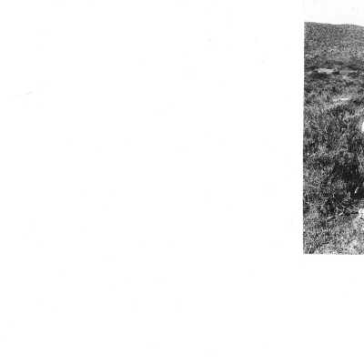 Woman and child hiking in the dunes