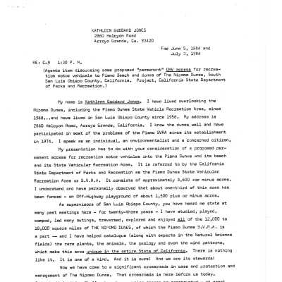 184. Speech by Kathleen Goddard Jones at t - July 2