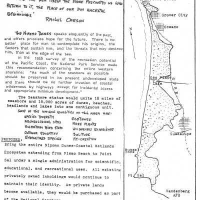 Nipomo Dunes National Seashore, Geologic Map of Ce