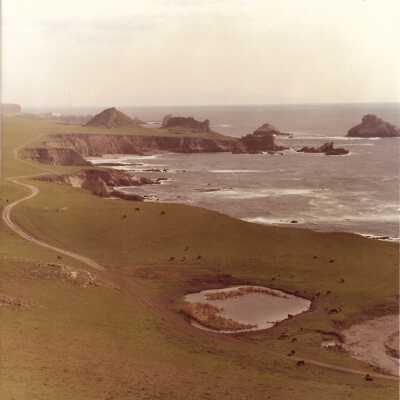 Coastal Landscape Photography, in photo album - Undated 5" x 5" color photograph