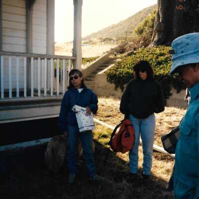 Pecho Coast Trail, The Nature Conservancy Program Graduation, 1996 - 4" x 6" color photograph