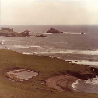 Coastal Landscape Photography, in photo album - Undated 5" x 5" color photograph