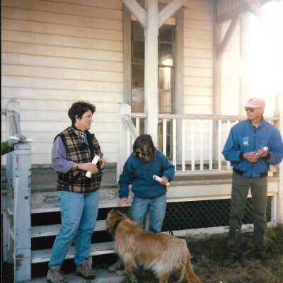 Pecho Coast Trail, The Nature Conservancy Program Graduation, 1996 - 4" x 6" color photograph