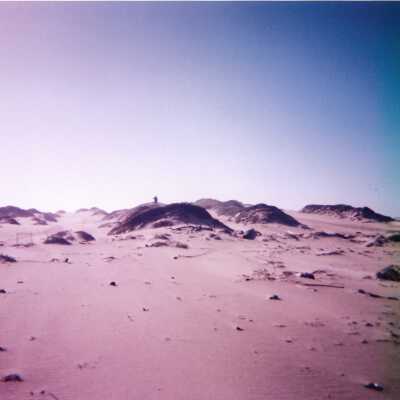 Dunes landscspe, 8/29/2005 - 5" x 7" color photograph