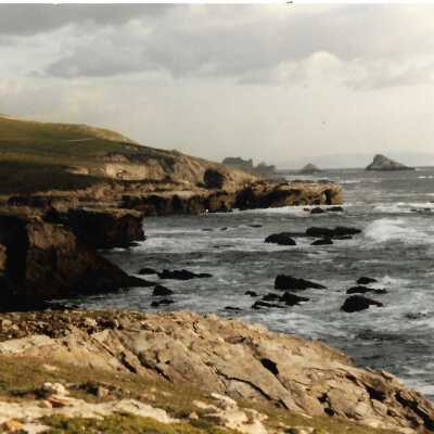 Coastal Landscape Photography, in photo album - Undated 3.5" x 5" color photograph