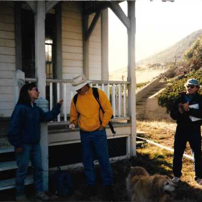 Pecho Coast Trail, The Nature Conservancy Program Graduation, 1996 - 4" x 6" color photograph