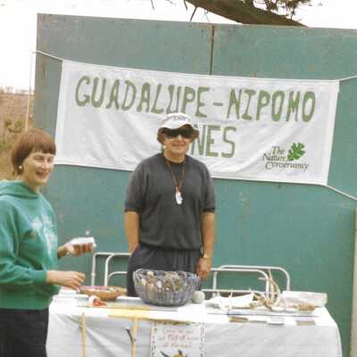 The Nature Conservancy Guadalupe-Nipomo Dunes Tabling Event - Undated 5" x 7" color photograph