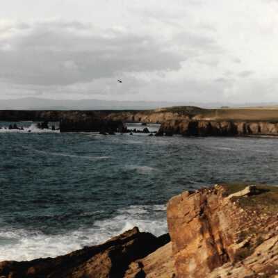 Coastal Landscape Photography, in photo album - Undated 3.5" x 5" color photograph