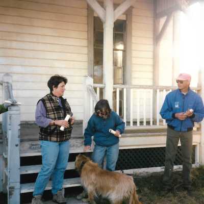 Pecho Coast Trail, The Nature Conservancy Program Graduation, 1996 - 4" x 6" color photograph