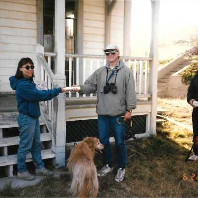 Pecho Coast Trail, The Nature Conservancy Program Graduation, 1996 - 4" x 6" color photograph