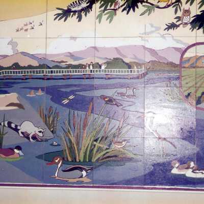 Dunes Discovery  Center mural 11/96.