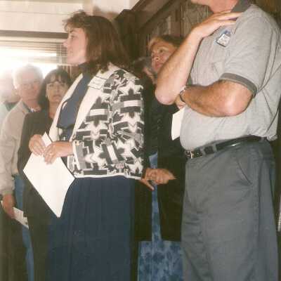 Ground breaking for new Dunes Center 11/17/99
