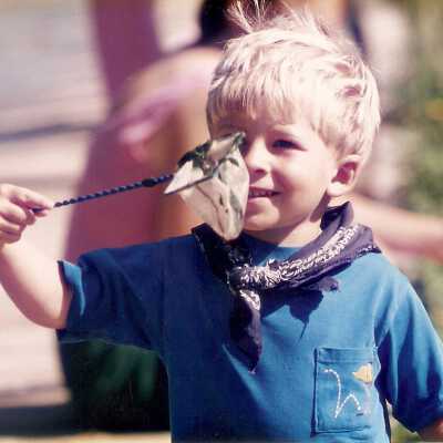 John Samuelson age 3 - Family Day 9/95 Station #6