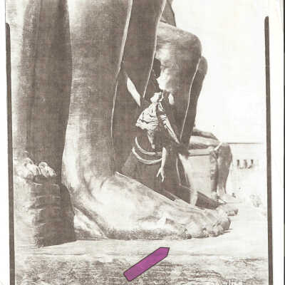 1923 movie clip. Marium played by Estelle Taylor grasping the leg of the pharoah statue.