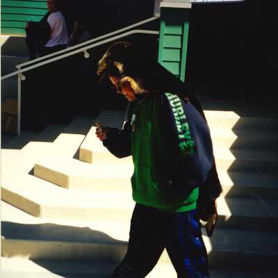 "otter"; 4" x 6" color photograph - Unspecified Elementary School Field Trip 2001