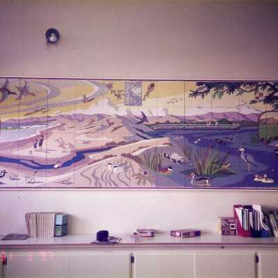 Dunes Discovery  Center mural 11/96.