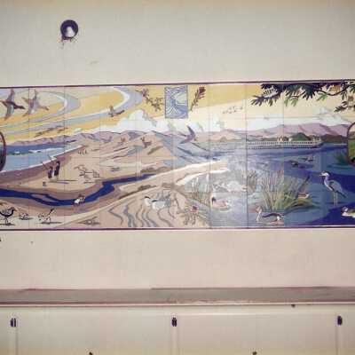 Dunes Discovery  Center mural 11/96.