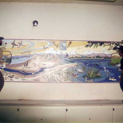 Dunes Discovery  Center mural 11/96.
