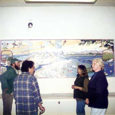Dunes Discovery  Center mural 11/96.