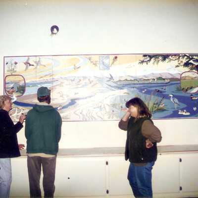 Dunes Discovery  Center mural 11/96.