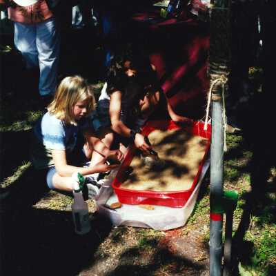 Dunes Center Booth at the San Luis Obispo Botanical Garden Festival May 2001 by R