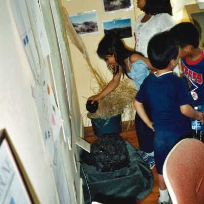 West Newlove Elementary School Field Trip to the Dunes Center and Oso Flaco Lake May 2001; 4" x 6" color photograph