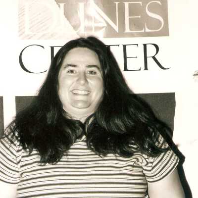 Susan Johnson at Volunteer Appreciation Party July 2000