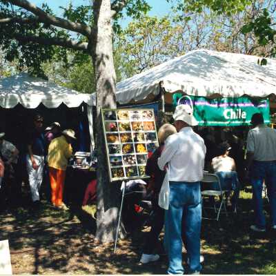 Dunes Center Booth at the San Luis Obispo Botanical Garden Festival May 2001 by R