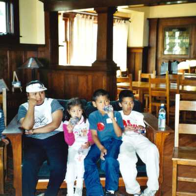 West Newlove Elementary School Field Trip to the Dunes Center and Oso Flaco Lake May 2001; 4" x 6" color photograph