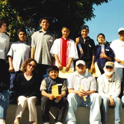 Heidi Baugh Top Row; 4" x 6" color photograph - Graduation of First Junior Docents June 2001