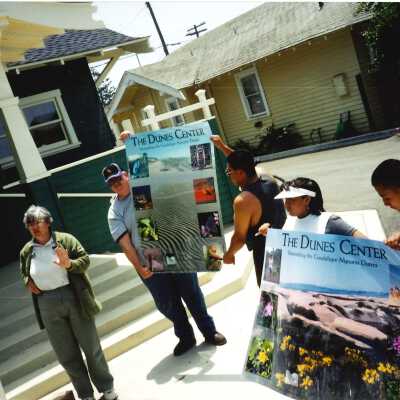 West Newlove Elementary School Field Trip to the Dunes Center and Oso Flaco Lake May 2001; 4" x 6" color photograph