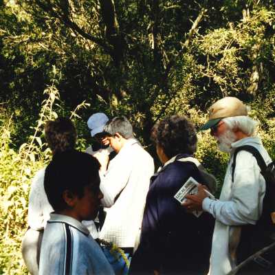 First Junior Docent Training May 2001; 4" x 6" color photograph