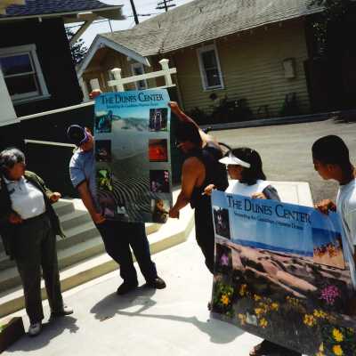 West Newlove Elementary School Field Trip to the Dunes Center and Oso Flaco Lake May 2001; 4" x 6" color photograph