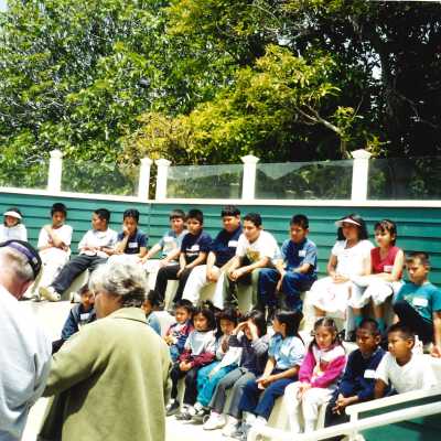 West Newlove Elementary School Field Trip to the Dunes Center and Oso Flaco Lake May 2001; 4" x 6" color photograph