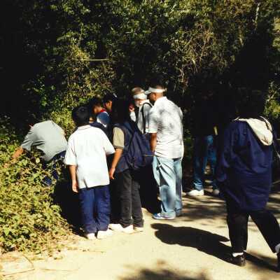 First Junior Docent Training May 2001; 4" x 6" color photograph