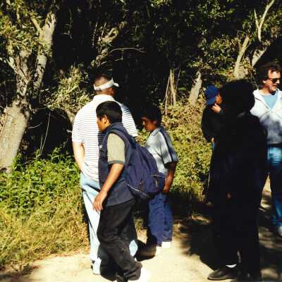First Junior Docent Training May 2001; 4" x 6" color photograph
