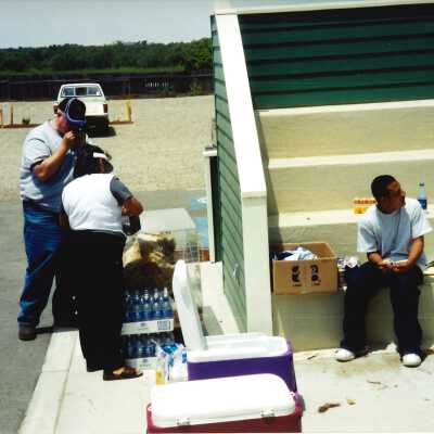 West Newlove Elementary School Field Trip to the Dunes Center and Oso Flaco Lake May 2001; 4" x 6" color photograph