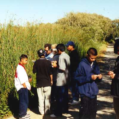 First Junior Docent Training May 2001; 4" x 6" color photograph