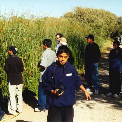 First Junior Docent Training May 2001; 4" x 6" color photograph
