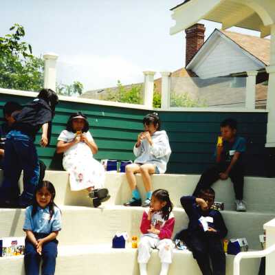 West Newlove Elementary School Field Trip to the Dunes Center and Oso Flaco Lake May 2001; 4" x 6" color photograph