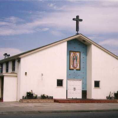 Our Lady of Guadalupe Church, 4499 11th Street, built in 1957 replacing the wooden one built in 1875