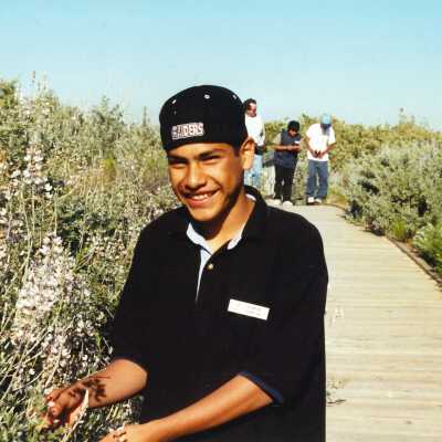 First Junior Docent Training May 2001; 4" x 6" color photograph