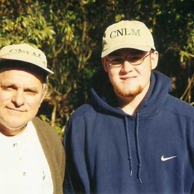 Center for land management staff photos 12/2000. Ed Griggs and David Friesen.