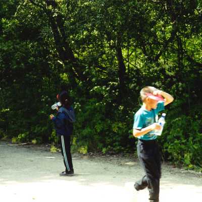 West Newlove Elementary School Field Trip to the Dunes Center and Oso Flaco Lake May 2001; 4" x 6" color photograph