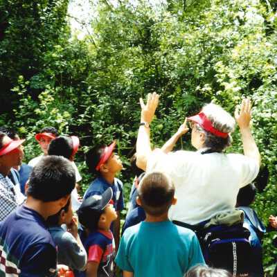 West Newlove Elementary School Field Trip to the Dunes Center and Oso Flaco Lake May 2001; 4" x 6" color photograph