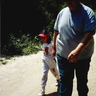 West Newlove Elementary School Field Trip to the Dunes Center and Oso Flaco Lake May 2001; 4" x 6" color photograph