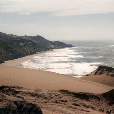 View South from Mussel Rock; Paradise Beach and Point Sal Undated Photograph