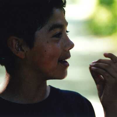 West Newlove Elementary School Field Trip to the Dunes Center and Oso Flaco Lake May 2001; 4" x 6" color photograph
