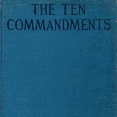Book entitled: The Ten Commandments by Henry MacMa