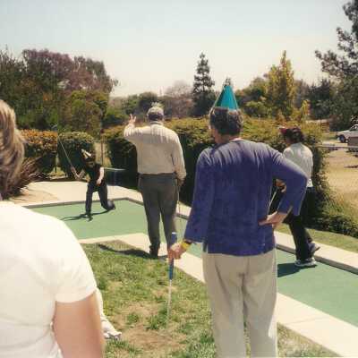 Dunes Center Staff Retreat at Camelot park, Santa Maria.Gillian Andrews, Heidi Baugh, Ed Griggs, Liz Scott-Graham, and Jessica.